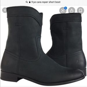 Frye Cara Roper Short Boots NWOT